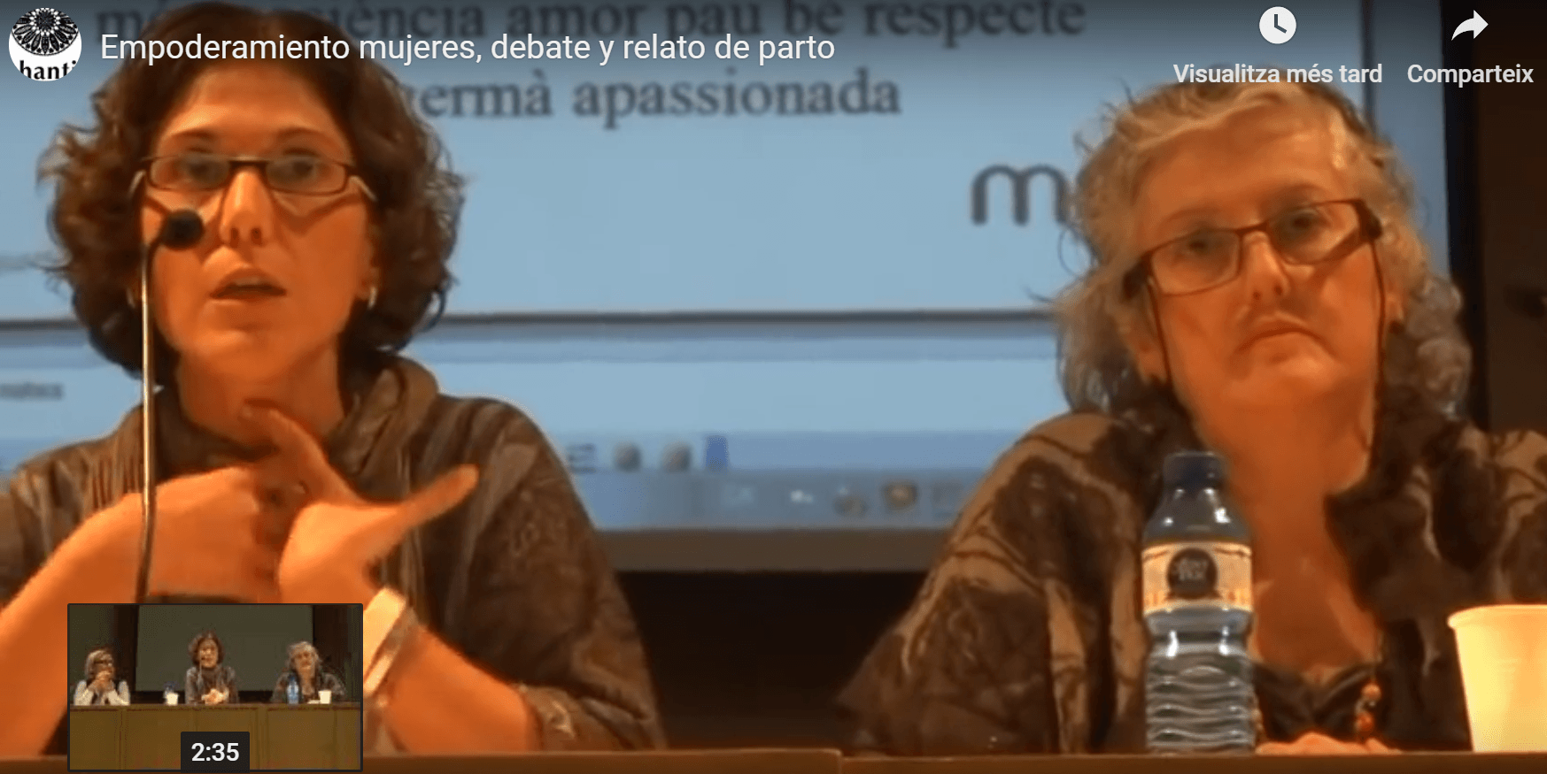 Conferencia sobre empoderamiento versus violencia obstétrica y de género