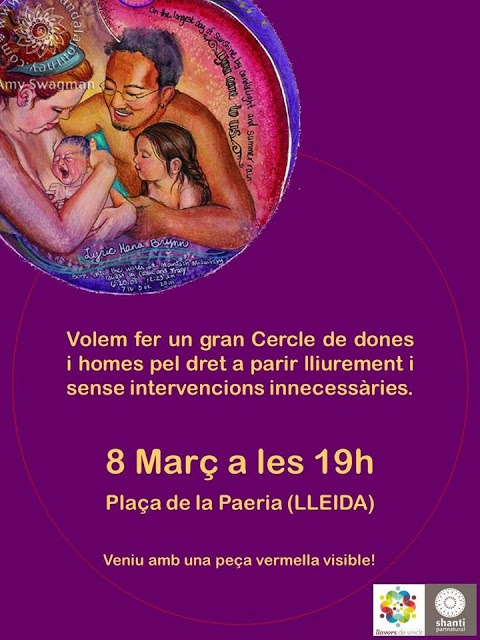 Cercle pel dret a parir lliurement – 8 Març 2018